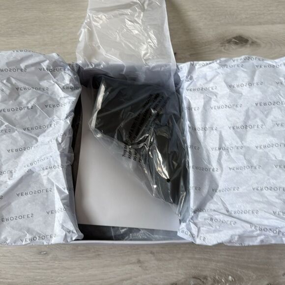 Aerosoles Steppy Ankle Boot black faux suede Girls size 11 NWT in box - Picture 8 of 11